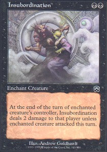 Insubordination - Foil | Mercadian Masques