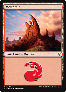 Mountain (347) | Commander 2016