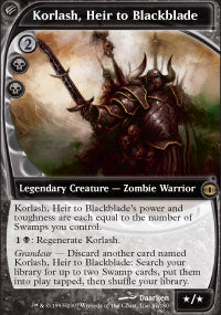 Korlash, Heir to Blackblade - Foil | Future Sight