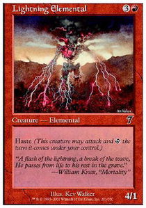 Lightning Elemental | 7th Edition