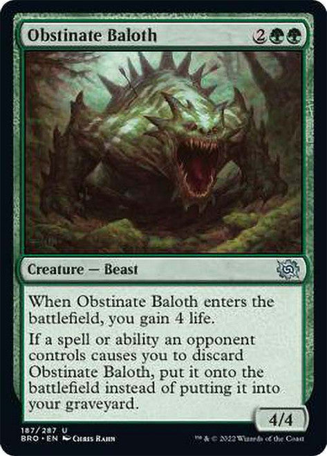 Obstinate Baloth | The Brothers' War