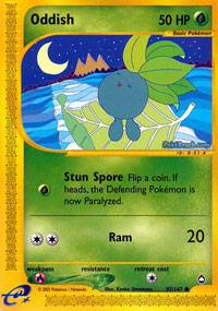 Oddish - 97/147 - Common | Aquapolis