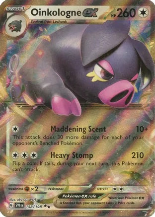 Oinkologne ex - 158/198 - Double Rare | SV - Base Set