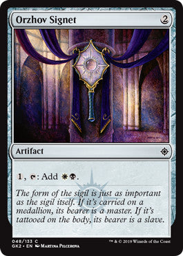 Orzhov Signet | Guild Kits: Ravnica Allegiance