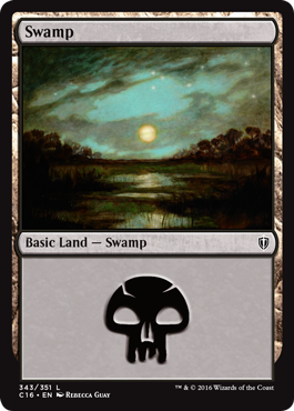 Swamp (343) | Commander 2016