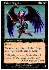 Fallen Angel - Foil | 7th Edition