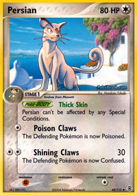Persian - 44/112 - Uncommon | EX FireRed & LeafGreen