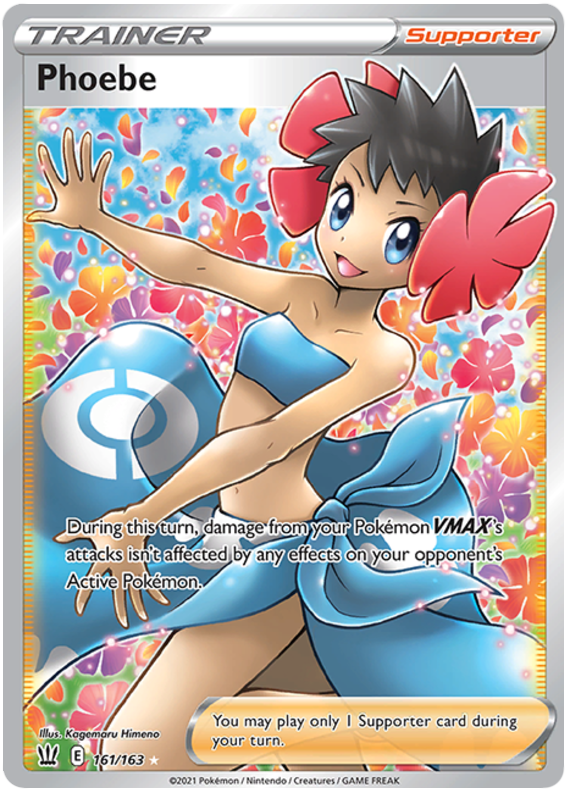 Phoebe - 161/163 - Full Art Ultra Rare | SWSH - Battle Styles