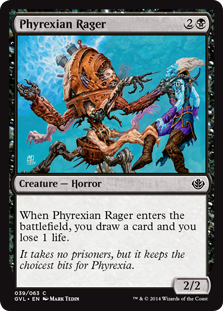 Phyrexian Rager | Duel Decks: Anthology