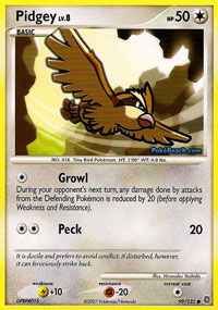 Pidgey - 99/132 - Common | Secret Wonders