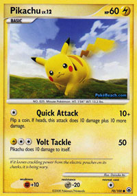 Pikachu - 70/100 - Common | Majestic Dawn