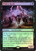 Pitiless Horde - Foil - Prerelease Promo | Pre-Release Promos