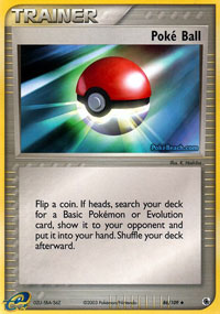 Poke Ball - 86/109 - Uncommon | EX Ruby and Sapphire
