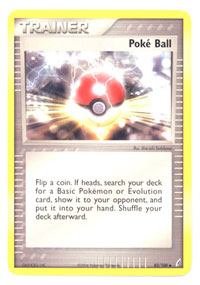 Poke Ball - 82/100 - Uncommon | EX Crystal Guardians