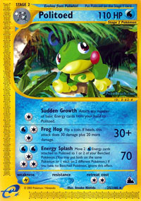 Politoed - 25/144 - Rare | Skyridge