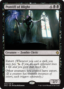 Pontiff of Blight | Guild Kits: Ravnica Allegiance