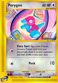 Porygon - 103b/147 - Common | Aquapolis