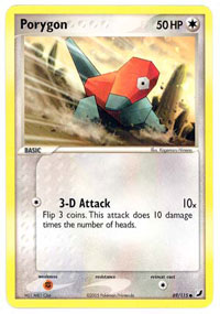 Porygon - 69/115 - Common | EX Unseen Forces