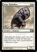 Siege Mastodon - Foil | Magic 2010