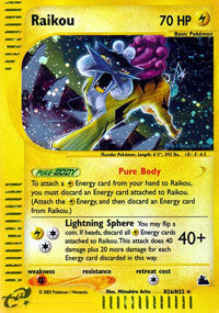 Raikou - H26/H32 - Holo Rare | Skyridge