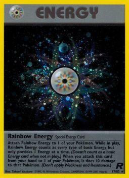 Rainbow Energy - 17/82 - Holo Rare - Unlimited Edition | Team Rocket