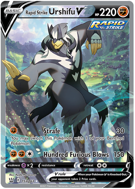 Rapid Strike Urshifu V - 153/163 | SWSH - Battle Styles