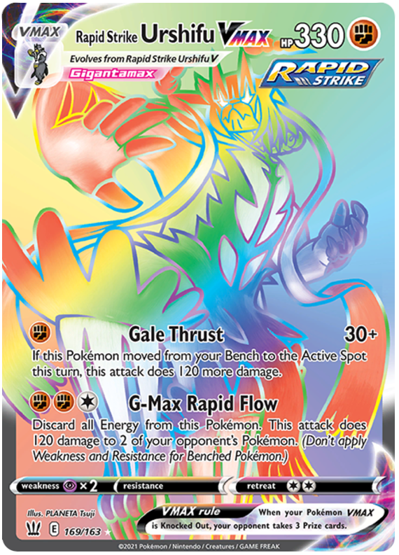 Rapid Strike Urshifu VMAX - 169/163 | SWSH - Battle Styles