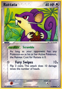 Rattata - 71/109 - Common | EX Team Rocket Returns