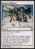 Restore Balance - Foil | Time Spiral