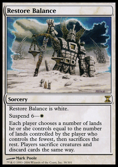 Restore Balance - Foil | Time Spiral