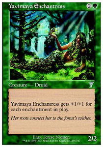 Yavimaya Enchantress | 7th Edition