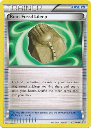 Root Fossil Lileep - 87/101 - Uncommon | Plasma Blast