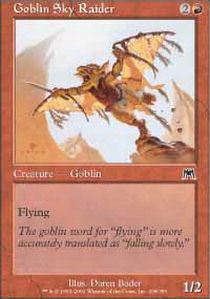 Goblin Sky Raider - Foil | Onslaught