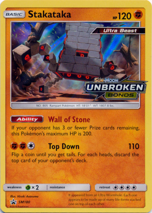 Stakataka - SM180 - Prerelease Promo | SM Black Star Promos
