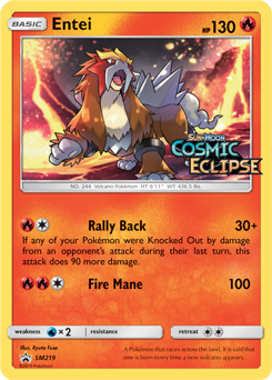 Entei - SM219 - Prerelease Promo | SM Black Star Promos