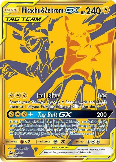 Pikachu & Zekrom GX - SM248s | SM Black Star Promos
