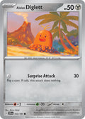 Alolan Diglett - 122/191 - Reverse Holo | SV - Surging Sparks