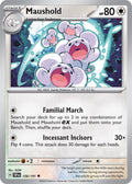 Maushold - 158/191 - Uncommon - Reverse Holo | SV - Surging Sparks