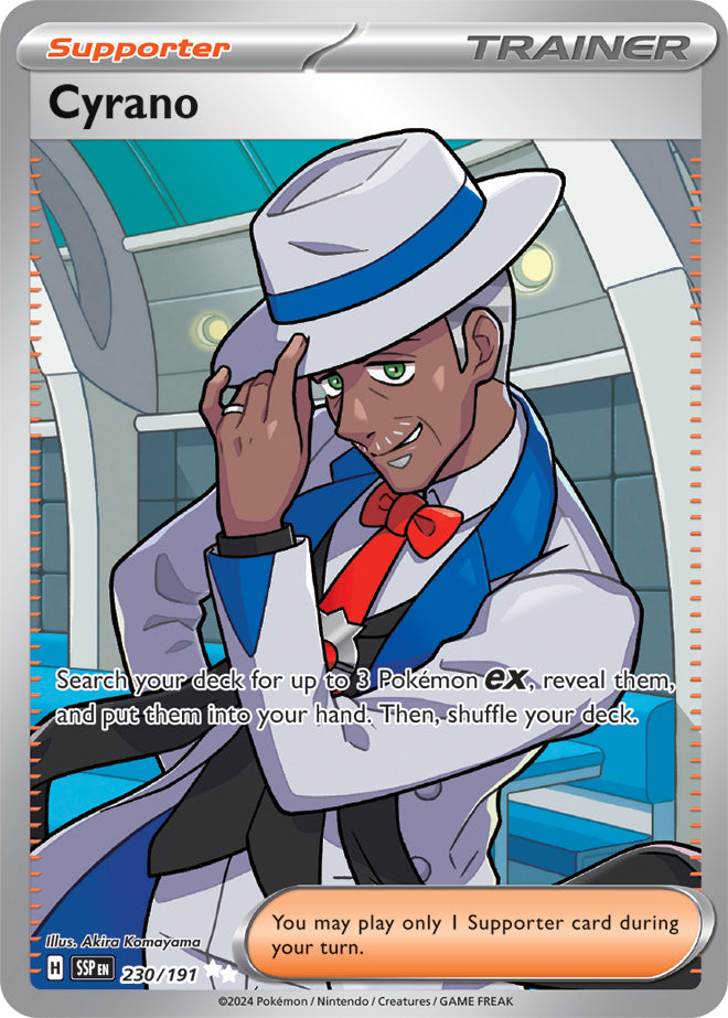 Cyrano - 230/191 - Ultra Rare | SV - Surging Sparks