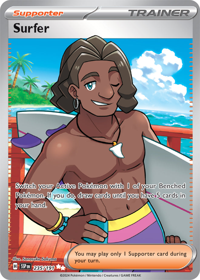 Surfer - 235/191 - Ultra Rare | SV - Surging Sparks