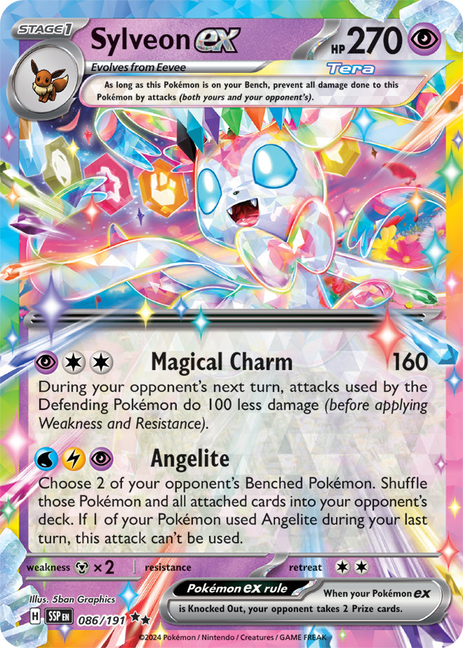 Sylveon ex - 086/191 - Double Rare | SV - Surging Sparks