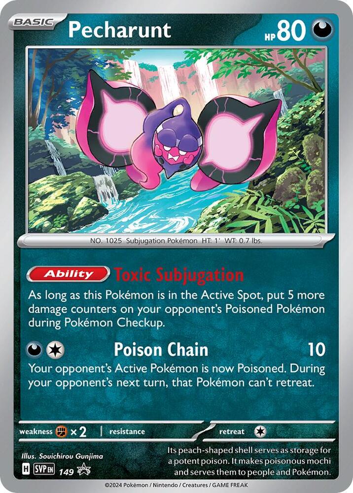 Pecharunt - SVP149 - SVP Black Star Promos | SVP Black Star Promos