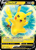 Pikachu V - SWSH198 | SWSH - Black Star Promos