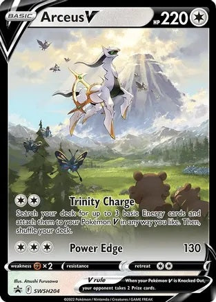 Arceus V - SWSH204 - SWSH Black Star Promo | SWSH - Black Star Promos
