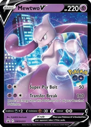 Mewtwo V - SWSH223 | SWSH - Black Star Promos