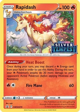 Rapidash - SWSH270 | SWSH - Black Star Promos
