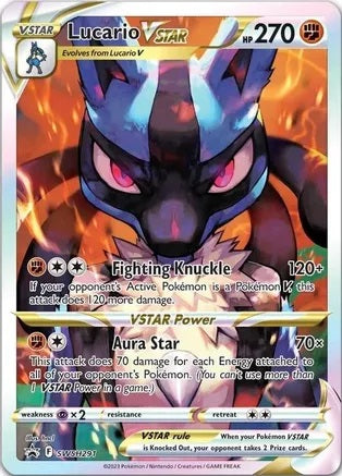 Lucario VSTAR - SWSH291 | SWSH - Black Star Promos