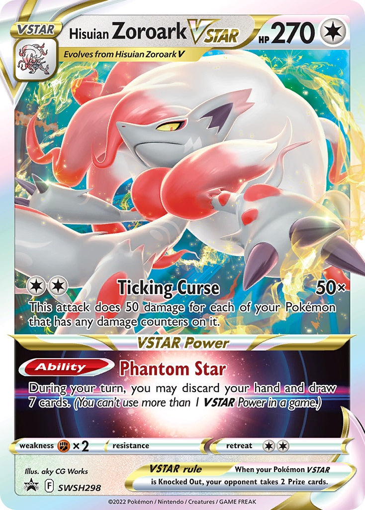 Hisuian Zoroark VSTAR - SWSH298 | SWSH - Black Star Promos