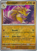 Sandslash - 028/165 - Uncommon - Reverse Holo | SV - 151