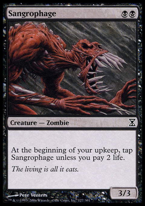 Sangrophage | Time Spiral